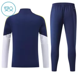 Real Madrid Felpe da Allenamento Bambino 1/4-Zip 2026-27 Blu