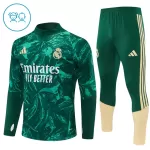 Real Madrid Felpe da Allenamento Bambino 1/4-Zip 2026-27 Verde