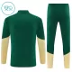 Real Madrid Felpe da Allenamento Bambino 1/4-Zip 2026-27 Verde