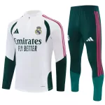 Real Madrid Felpe da Allenamento Uomo 1/4-Zip 2026-27 Bianca