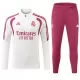 Real Madrid Felpe da Allenamento Uomo 1/4-Zip 2026-27 Bianca Real Madrid Felpe da Allenamento Uomo 1/4-Zip 2026-27 Bianca