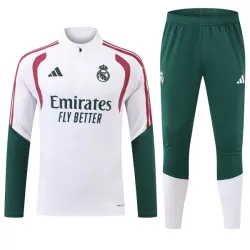 Real Madrid Felpe da Allenamento Uomo 1/4-Zip 2026-27 Bianca Real Madrid Felpe da Allenamento Uomo 1/4-Zip 2026-27 Bianca