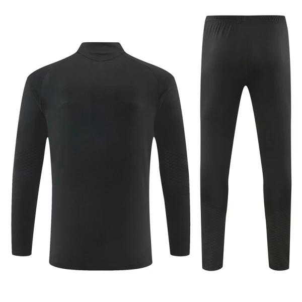 Real Madrid Felpe da Allenamento Uomo 1/4-Zip 2026-27 Nera
