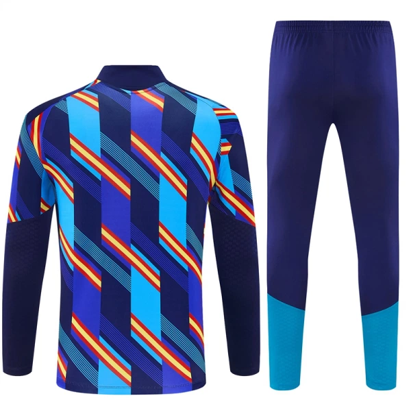 Spagna Felpe da Allenamento Uomo 1/4-Zip 2026-27 Blu