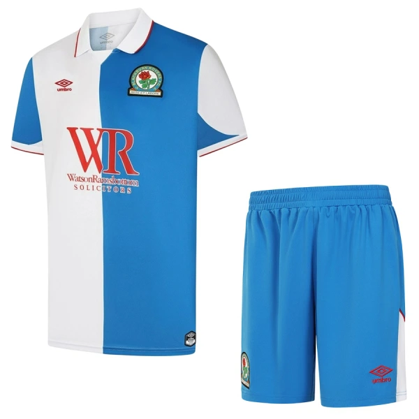 Completo calcio Blackburn Rovers Bambino Primo 2026-27 Completo calcio Blackburn Rovers Bambino Primo 2026-27