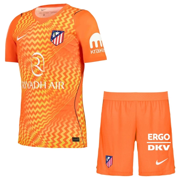 Completo calcio Portiere Atlético Madrid Bambino 2026-27 Arancia Completo calcio Portiere Atlético Madrid Bambino 2026-27 Arancia