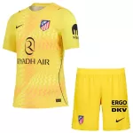 Completo calcio Portiere Atlético Madrid Bambino 2026-27 Gialla