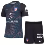 Completo calcio Portiere Atlético Madrid Bambino 2026-27 Nera