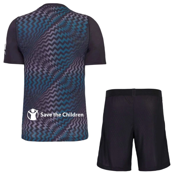 Completo calcio Portiere Atlético Madrid Bambino 2026-27 Nera