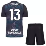 Completo calcio Portiere Atlético Madrid Oblak 13 Bambino 2026-27 Nera