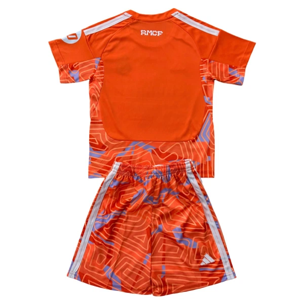 Completo calcio Portiere Real Madrid Bambino 2026-27 Arancia