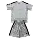 Completo calcio Portiere Real Madrid Bambino 2026-27 Grigio