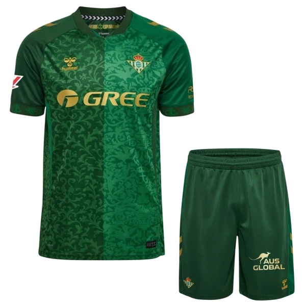 Completo calcio Real Betis Bambino Secondo 2026-27 Completo calcio Real Betis Bambino Secondo 2026-27