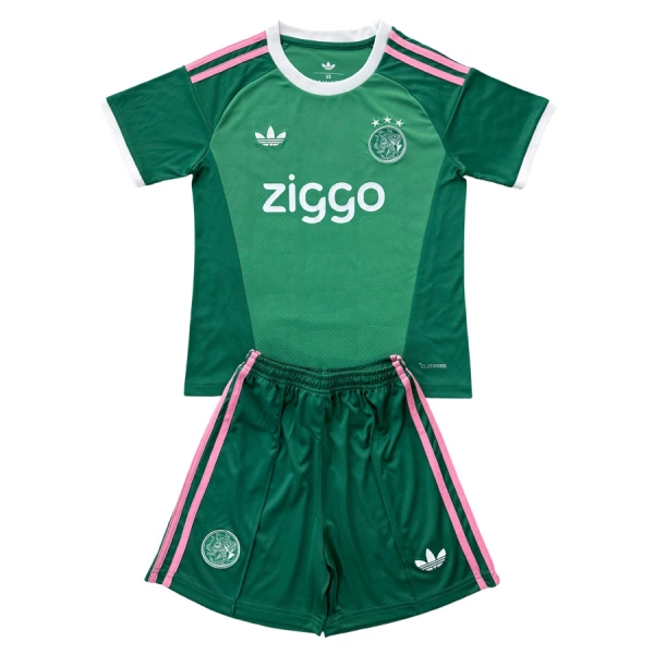 Completo calcio Portiere Ajax Amsterdam Bambino 2026-27 Verde Completo calcio Portiere Ajax Amsterdam Bambino 2026-27 Verde