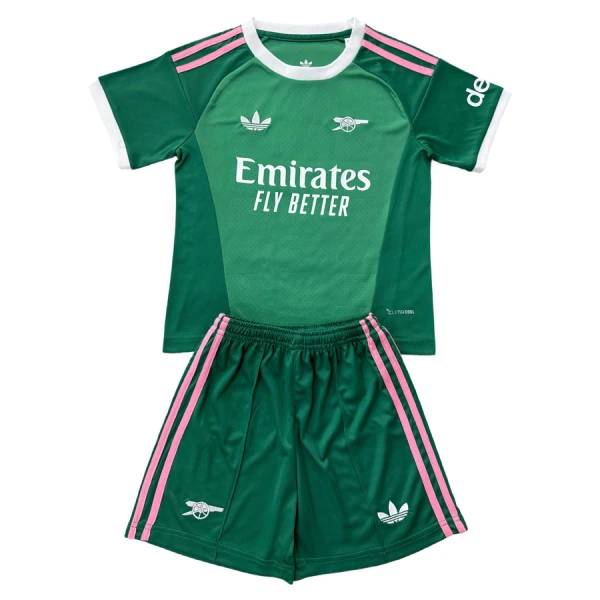 Completo calcio Portiere Arsenal Bambino 2026-27 Verde Completo calcio Portiere Arsenal Bambino 2026-27 Verde