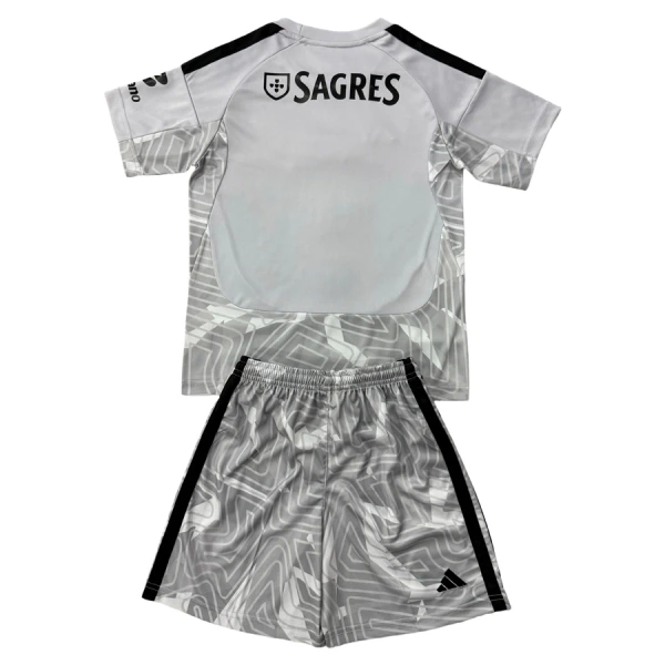 Completo calcio Portiere Benfica Bambino 2026-27 Grigio