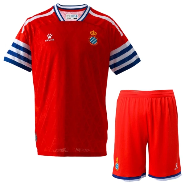 Completo calcio RCD Espanyol Bambino Secondo 2026-27 Completo calcio RCD Espanyol Bambino Secondo 2026-27