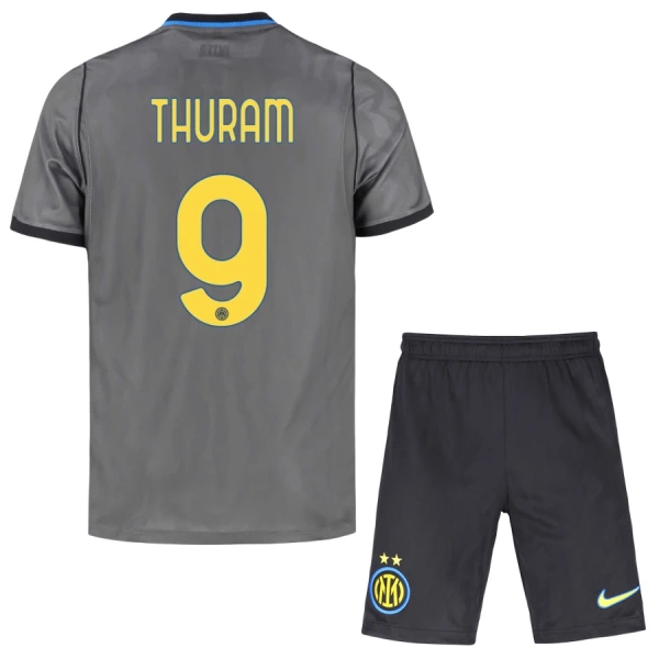 Completo calcio Inter Milan Thuram 9 Bambino 3rd 2026-27 Completo calcio Inter Milan Thuram 9 Bambino 3rd 2026-27