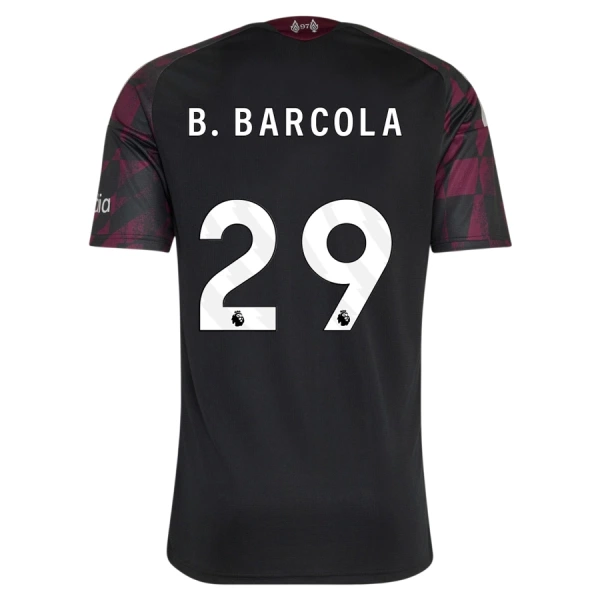 Maglia Liverpool B. Barcola 29 Uomo 3rd 2026-27 Maglia Liverpool B. Barcola 29 Uomo 3rd 2026-27