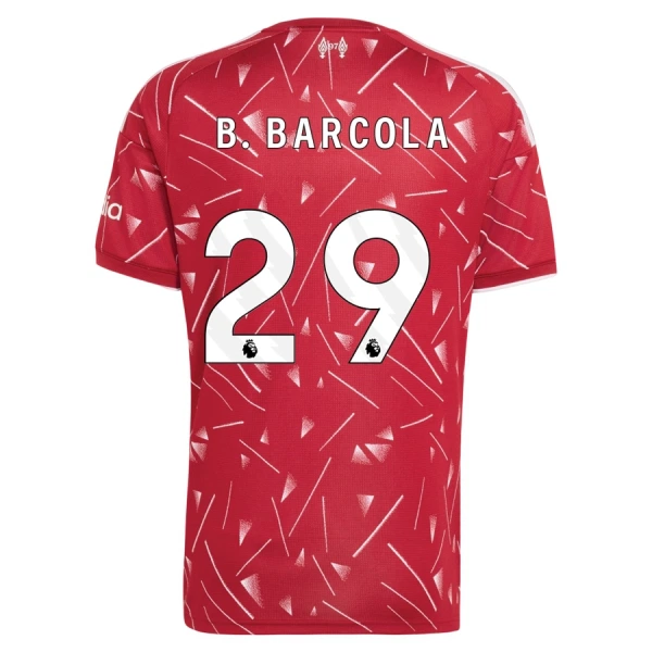 Maglia Liverpool B. Barcola 29 Uomo Primo 2026-27 Maglia Liverpool B. Barcola 29 Uomo Primo 2026-27