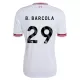 Maglia Liverpool B. Barcola 29 Uomo Secondo 2026-27 Maglia Liverpool B. Barcola 29 Uomo Secondo 2026-27