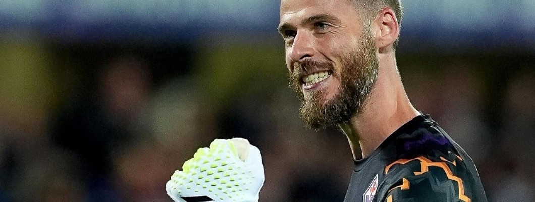 David de Gea ha vinto il premio di miglior giocatore della partita nell'ACF Fiorentina