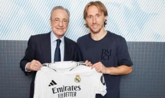 Florentino Pérez è ancora riluttante a vedere Luka Modrić andarsene Florentino Pérez è ancora riluttante a vedere Luka Modrić andarsene