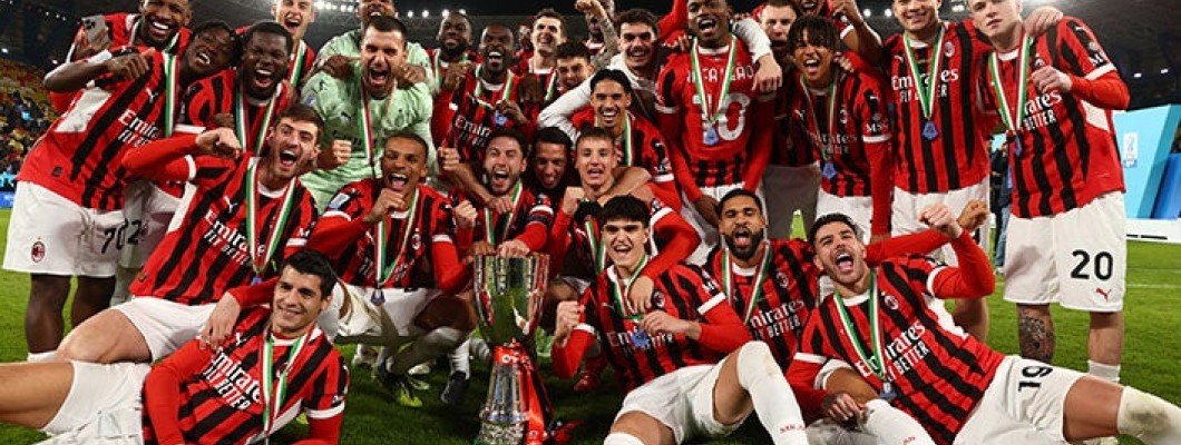 Il Milan vince di nuovo la Supercoppa italiana dopo otto anni Il Milan vince di nuovo la Supercoppa italiana dopo otto anni