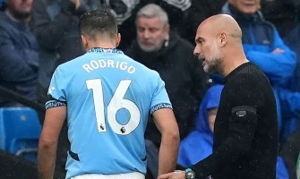 Il centrocampista Rodri probabilmente sarà fuori per la stagione