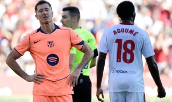 Il gol di Robert Lewandowski è andato in frantumi Il gol di Robert Lewandowski è andato in frantumi