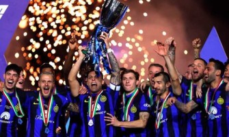 L'Inter vince tre Supercoppe Italiane di fila