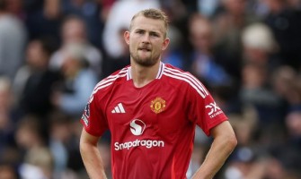 Matthijs de Ligt spera che l'allenatore del Manchester United non venga cambiato